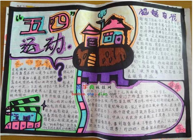 青年节黑板报内容精选